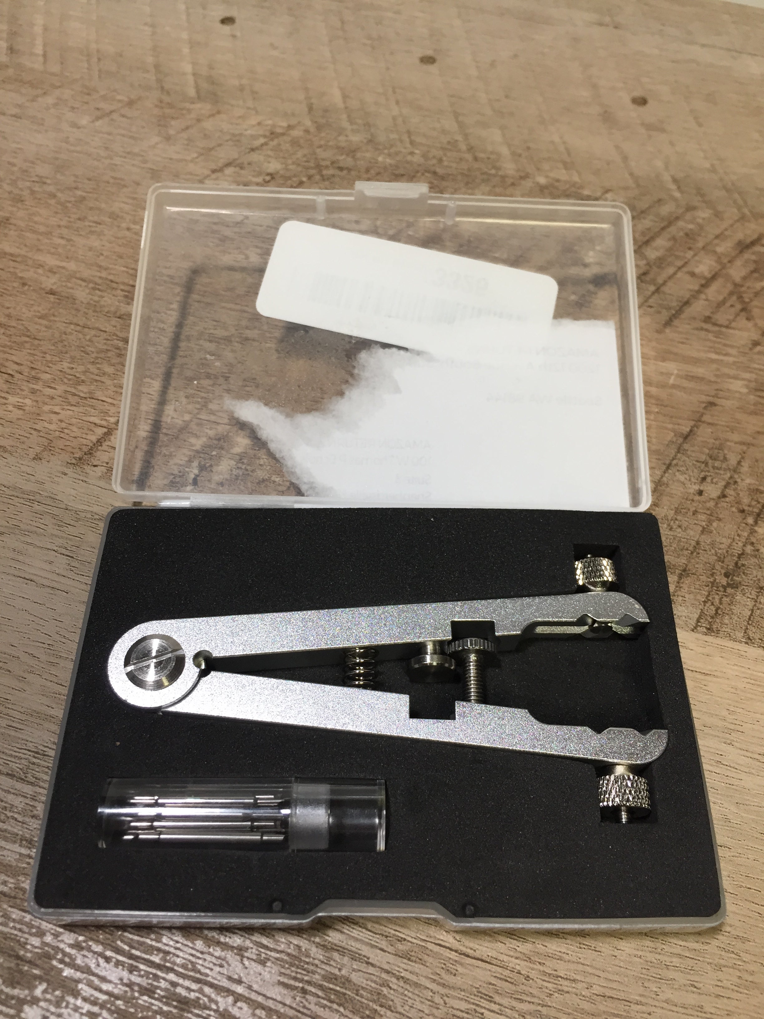 Watch Spring Bar Plier Tool Set-Durable 10 Tips Pins-6825 Spring Bar Tweezer (6957710442679)